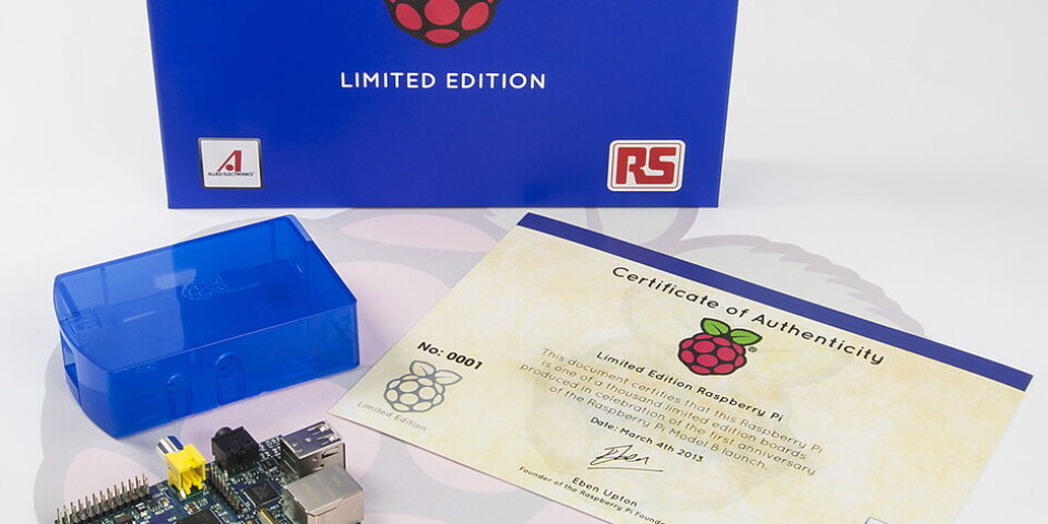 Deler ut Raspberry Pi
