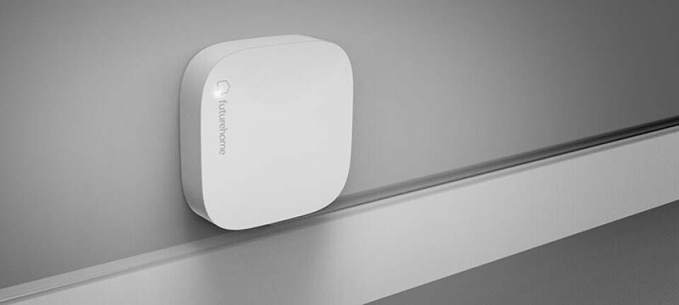 Future Home klarte å finansiere prosjektet i siste time. Den trådløse sentralen er hjernen i smarthus-løsningen, og skal være godt mottatt av elektrikere og installatører.