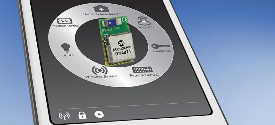 Skriptbar Bluetooth fra Microchip