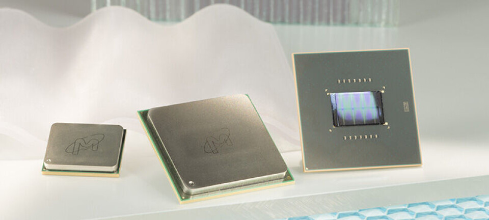 Eksempel på Hybrid Memory Cube-teknologi. Her representert med Intels Xeon Phi som bruker Microns HMC.