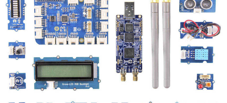 Startsett for Raspberry Pi, Grove og LimeSDR