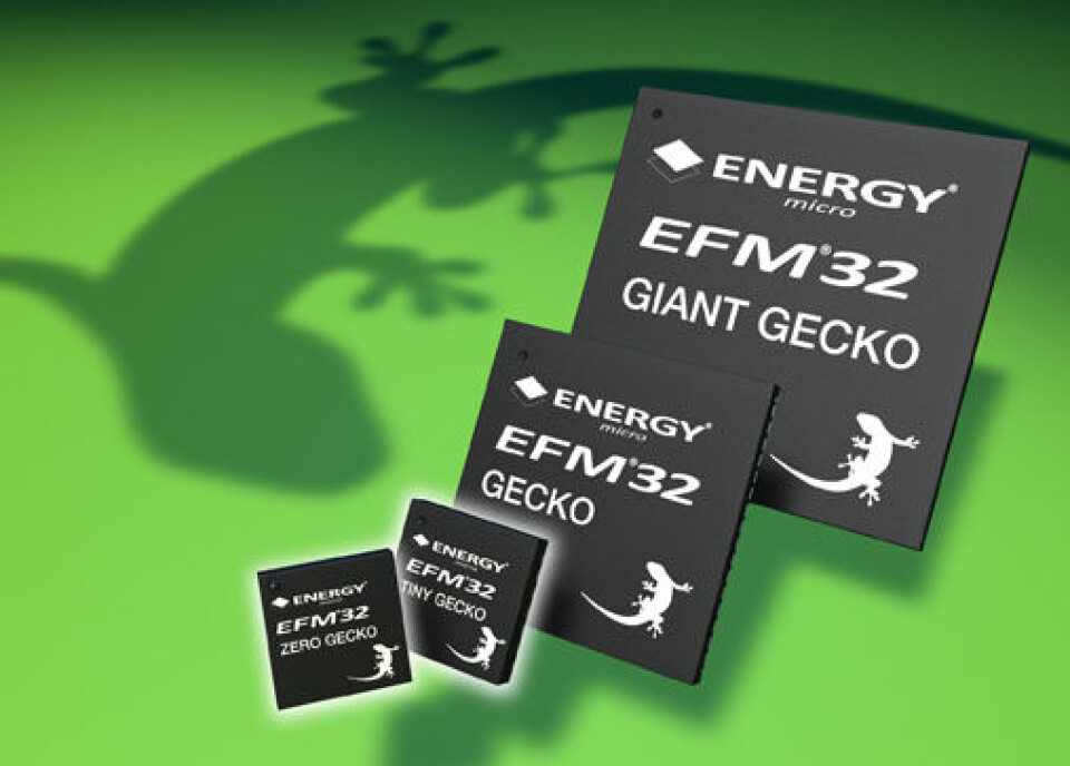 ARM velger Energy Micro