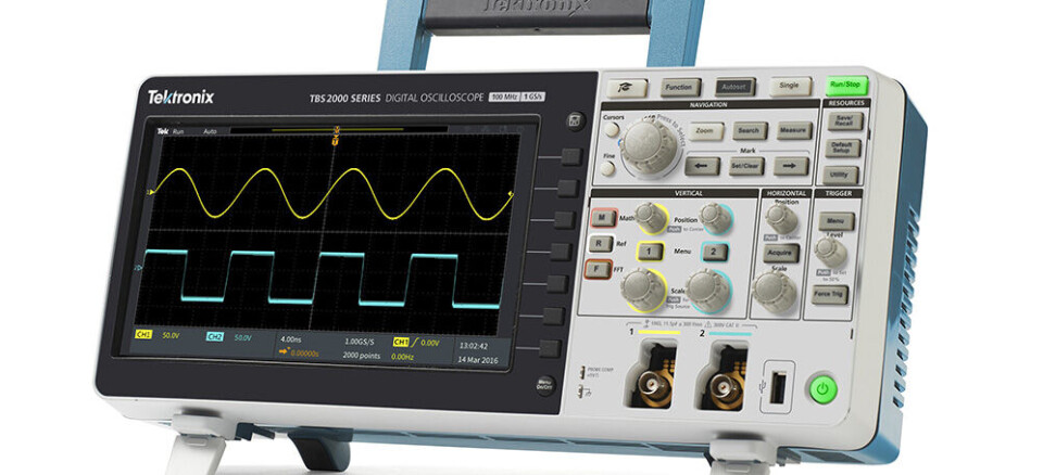 Tar inn Tektronix digitale lagringsoscilloskop