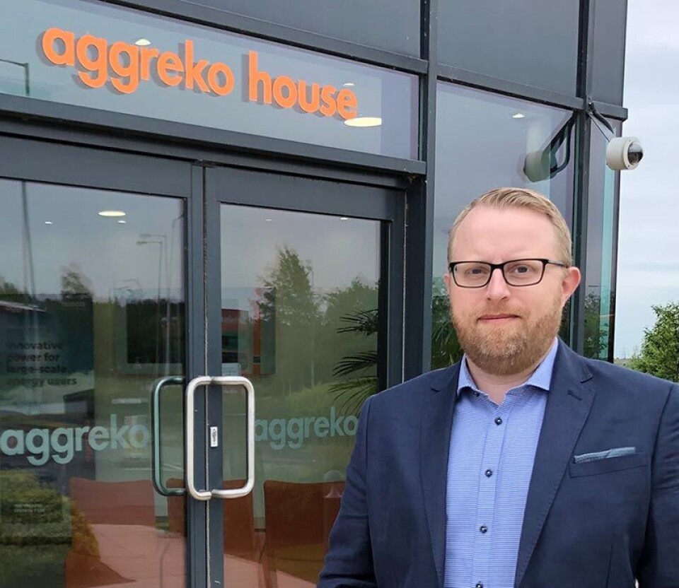 Greger Ruud, utviklingssjef, Aggreko.