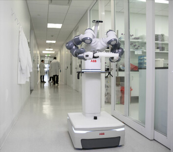 YuMi-laboratorierobot vil være designet for å fungere sammen med helse-personell og laboratorieansatte.