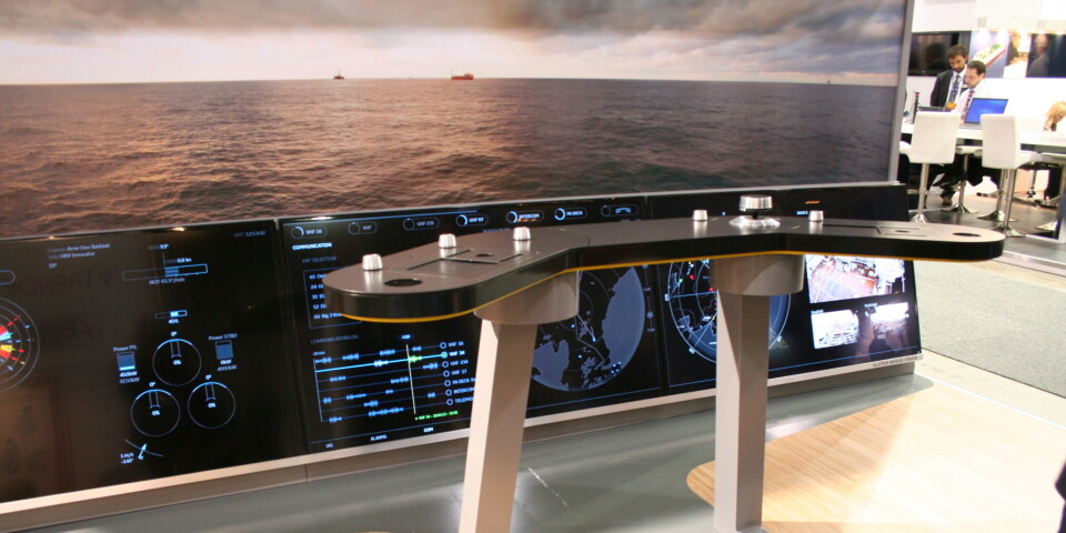 Ulstein-gruppen er en av de mer innovative skipsbyggerne i verden, og har vakt oppsikt med sin nye, futuristiske broløsning. Naturlig nok var det mange som ville ha en demo av denne på Nor-shipping 2013.
