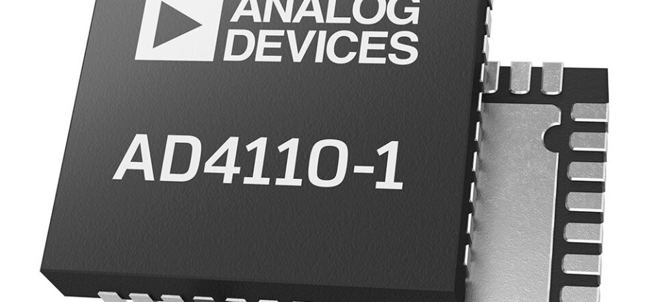 Konfigurerbar analog front-ende med integrert AD-omformer
