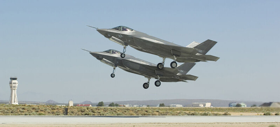 Kitron skal utvikle et testprogramsett for F-35 Lightning II for Northrop Grumman, en fireårskontrakt verdt 16 millioner kroner. (Foto: Northtrop Grumman Corporation)