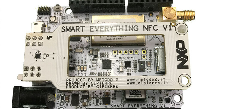 SmartEverything med Arduino-formfaktor, er nok et utviklingskort som skal hjelpe deg med å få IoT på lufta.