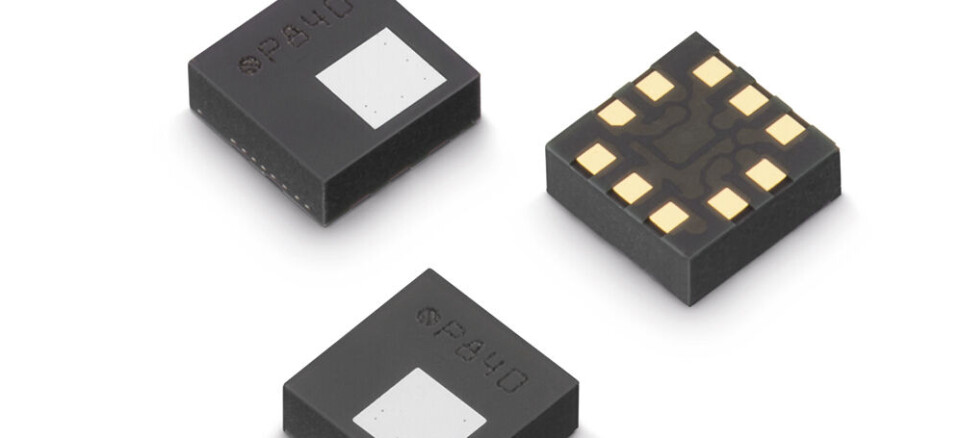 Trykksensor leverer kalibrerte data
