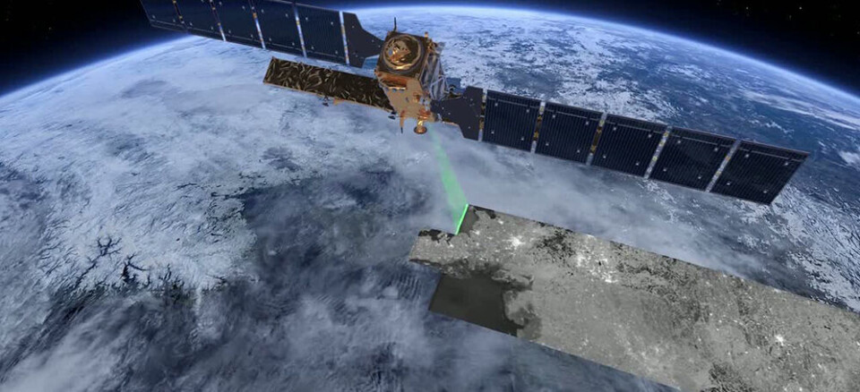 At Norge deltar i satellittprogrammer ser ut til å lønne seg. På bildet ett av satellittene vi er med på, jordobservasjonssatellitten Copernicus. Foto: ESA.