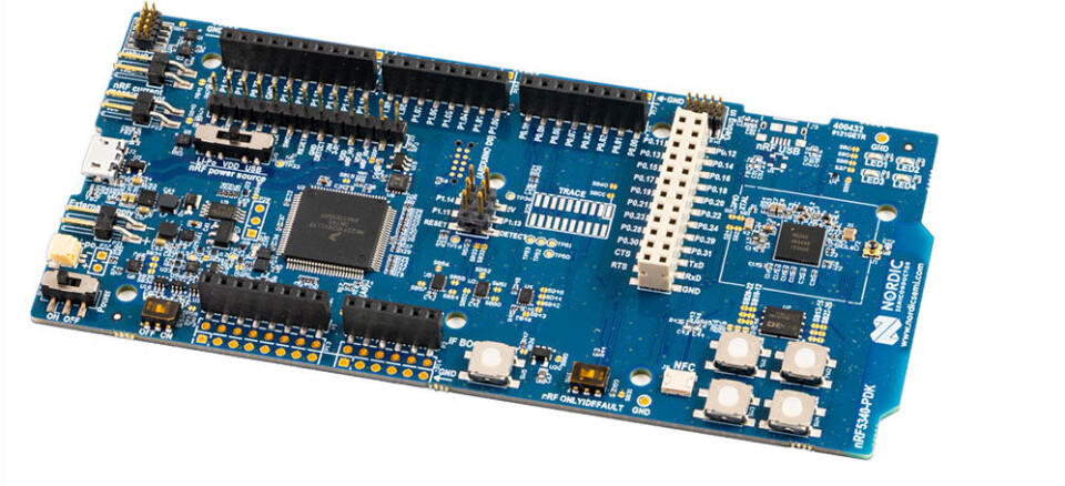 Utviklingssett for nRF5340 tilgjengelig fra Rutronik