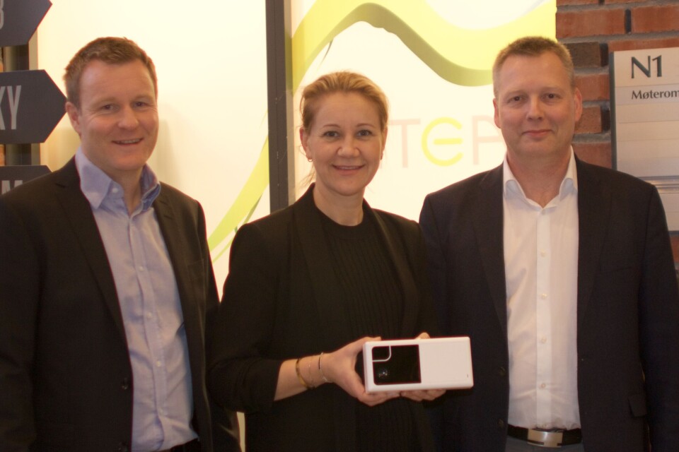 Fra venstre: Øyvind Rusten Atea AS, Marthe Dyrud Atea AS og René Nordstrøm Jensen Xcenter AS.