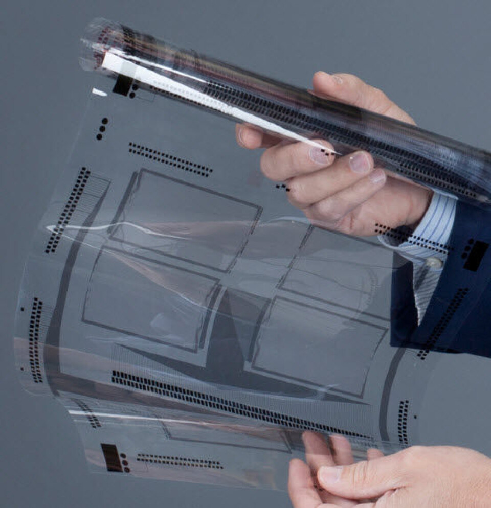 2013 CES Innovation Award for sin XSense fleksibel berøringssensor.