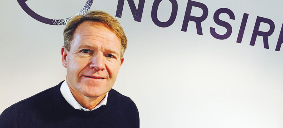 Administrerende direktør Stig Ervik i «nye» NORSIRK.