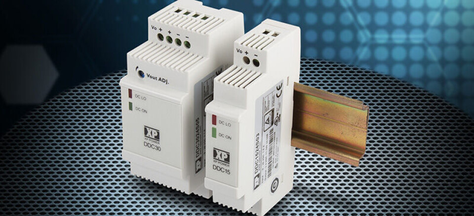 Nye DIN-rail DC-DC omformere