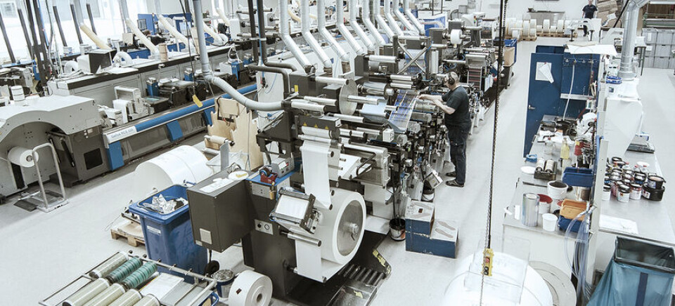 Beneli AB produserer produkter innen merking og etiketter. Samarbeidet Thinfilm vil utvide markedet for begge parter. Foto: Beneli AB