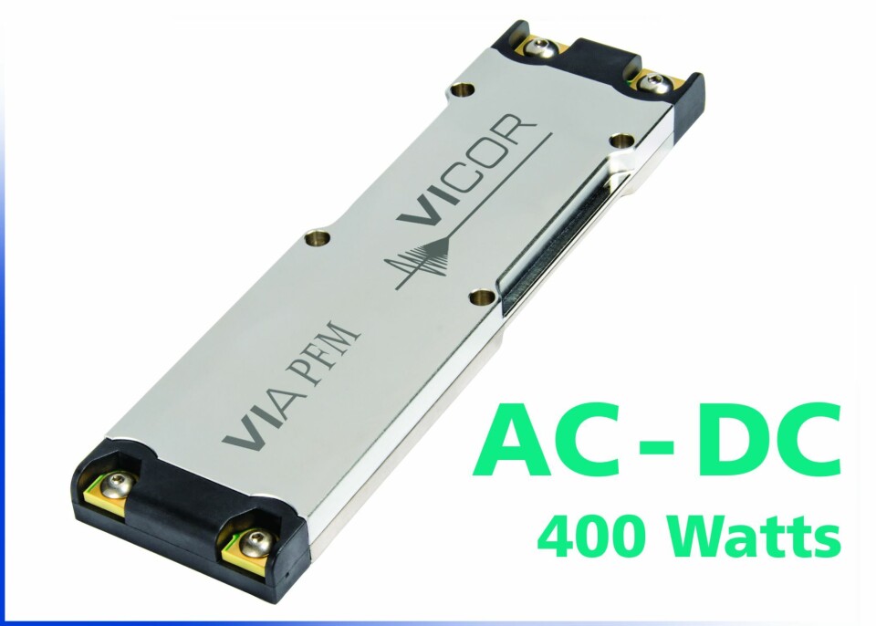 AC-DC moduler med høy effekttetthet