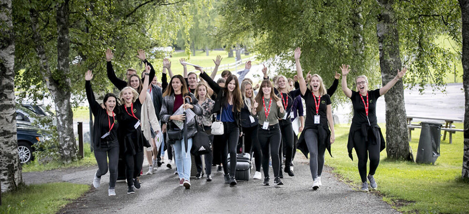 100 ungdommer samles i Lillehammer 5.-9. august for å lære hvordan man starter og leder sin egen bærekraftige bedrift. Foto: Kicki Nilsson/Innovasjon Norge