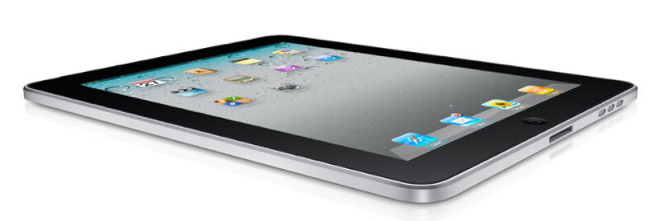 RS Components vurderer å gi kundene et lesebrett i steden for en trykt katalog. (Ill.foto: Apple iPad)