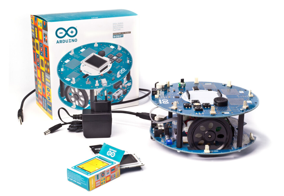 Arduino-robot på video