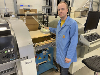 Tom Erik Ruud er ansvarlig for elektronikklinja som nå er overtatt. Tom Erik Ruud er ansvarlig for elektronikklinja som nå er overtatt.