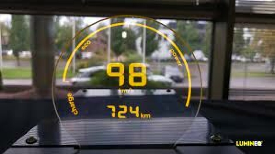 Seminar om head-up display