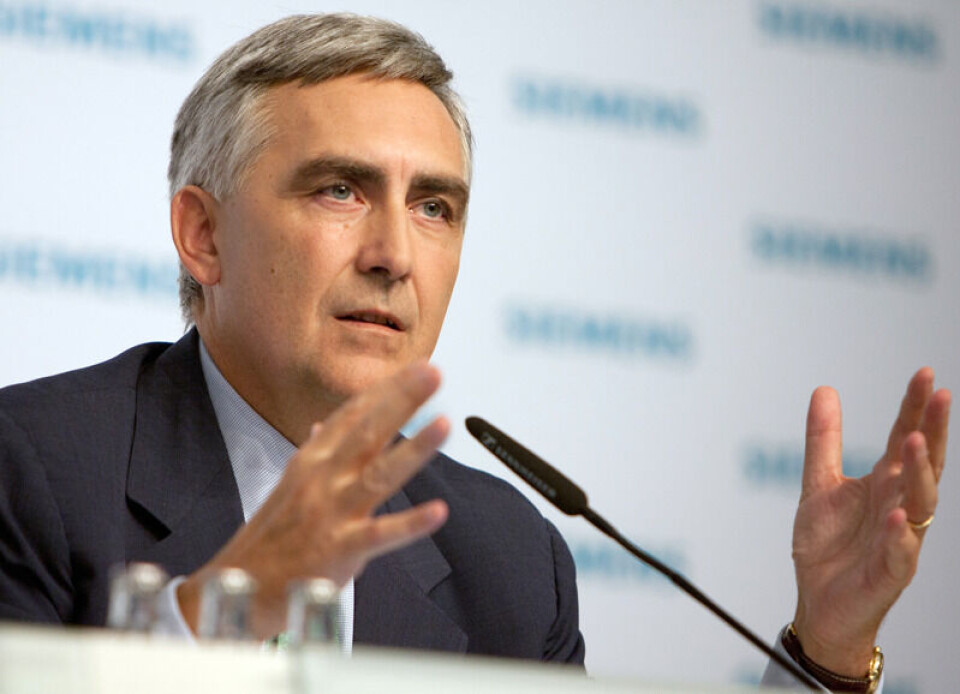 Peter Löscher, CEO, Siemens AG. (Foto: Siemens)