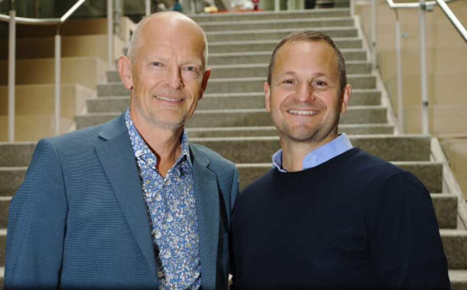 Peter Jetzel, COO Epicenter Oslo og Patrick Mesterton, gründer og adm. direktør i Epicenter.