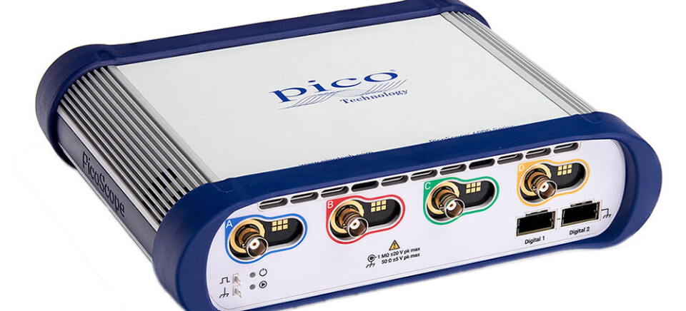 Første 1 GHz mikset signal-skop med aktive prober fra Pico