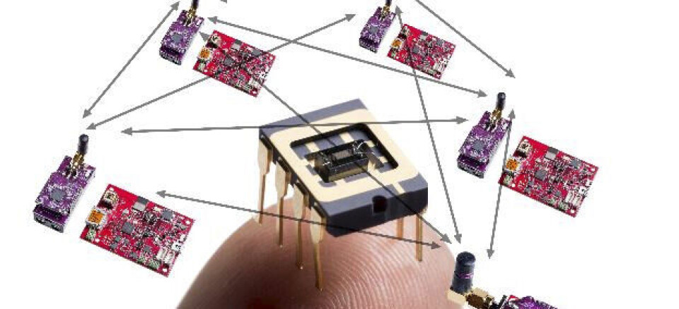 Imec og Holst lanserer trådløse NO2-sensorer med lavt energiforbruk i et nytt konsept de kaller intuitiv IoT.