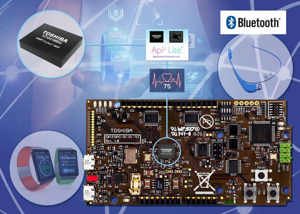 Utviklingssett for kroppsnære Bluetooth-dingser