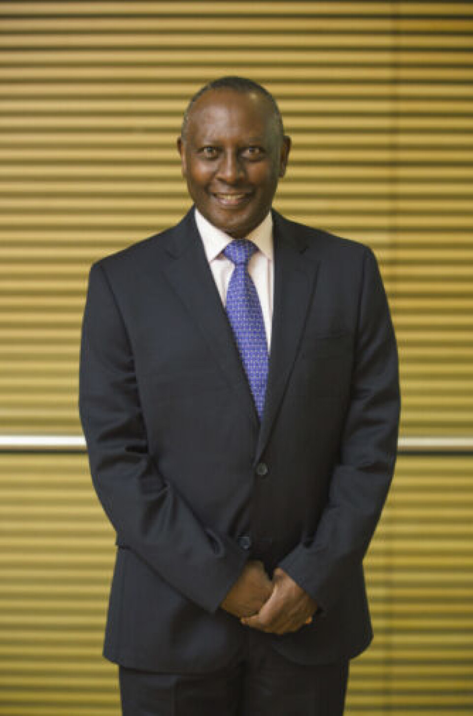 Den nye ISO-sjefen, Eddy Njoroge fra Kenya.