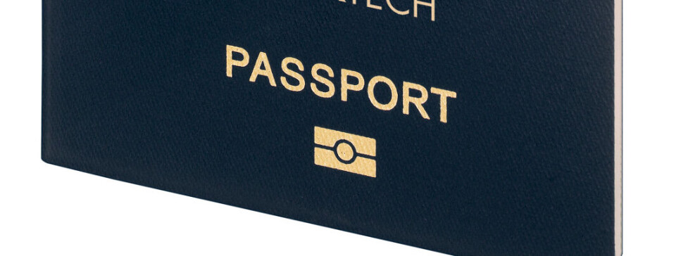 Sikkerhetsbrikke for elektroniske pass