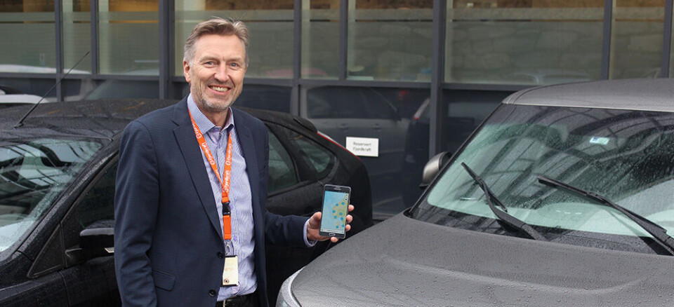 Ladestasjoner.no er overtatt av Fjordkraft AS, her ved strategi- og innovasjonsdirektør Arnstein Flaskerud.