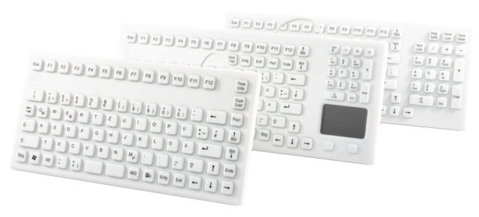 IP68 tastatur for kritiske miljø