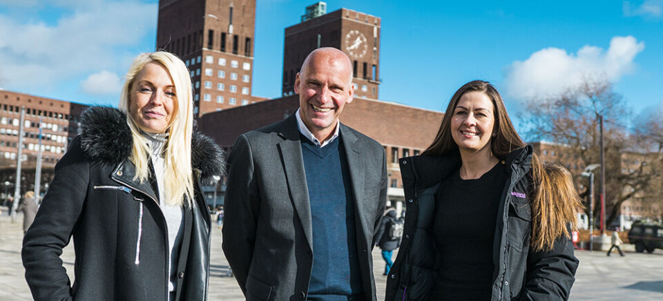 Geir Lippestad, byråd for næring og eierskap i Oslo kommune, ønsker å engasjere de skarpeste hodene i Oslos gründermiljø. Her flankert av leder for SmartCity i Sopra Steria, Stina Birkeland og Silje Bareksten, leder for Smart City satsingen i Oslo Business Region.