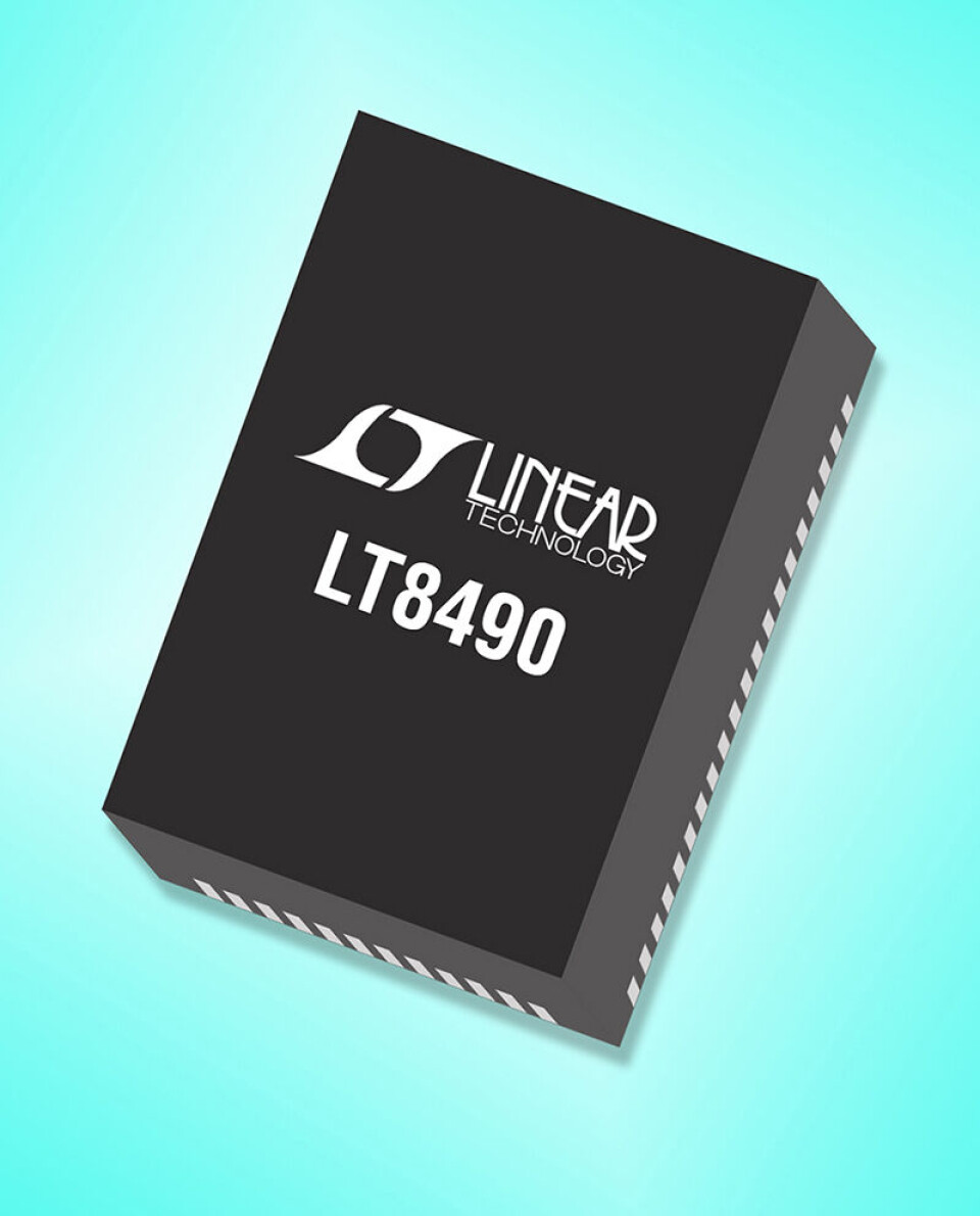 LT8490 ladekontroller for solcelleapplikasjoner.
