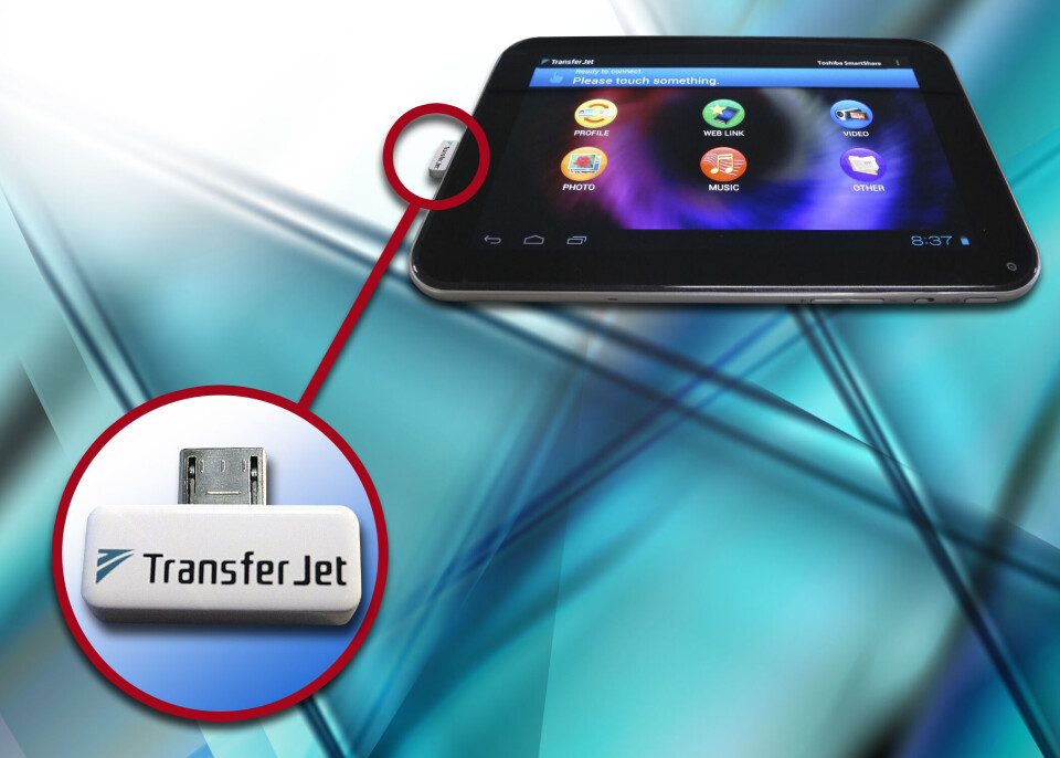 TransferJet på microUSB
