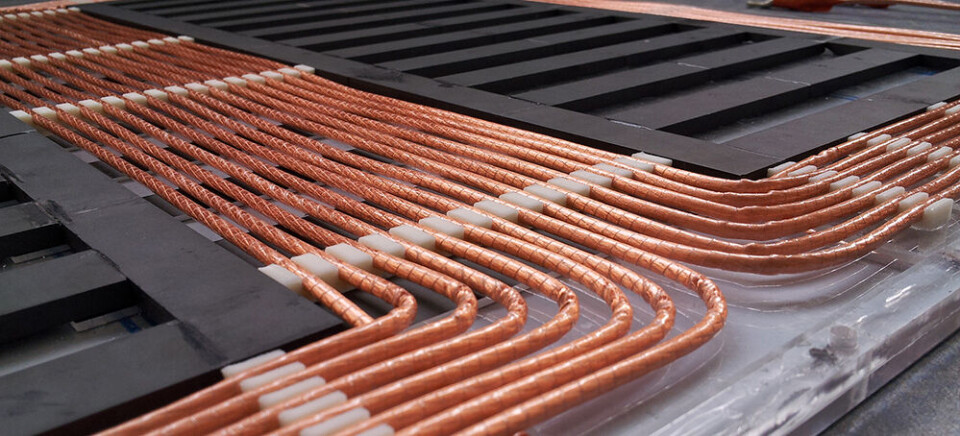 Fraunhofer skal vise en induktiv lader som er effektiv ved avstander opp til 20 cm. Foto: Fraunhofer IWES