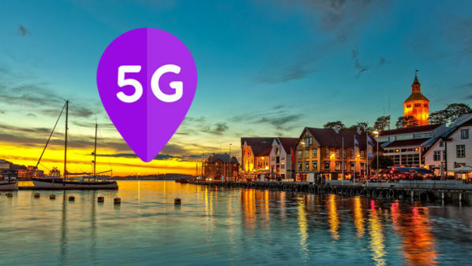 Telia med 5G i Stavanger