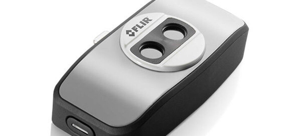 FLIR-ONE for smarttelefoner tas inn i porteføljen til Elfa Distrelec.