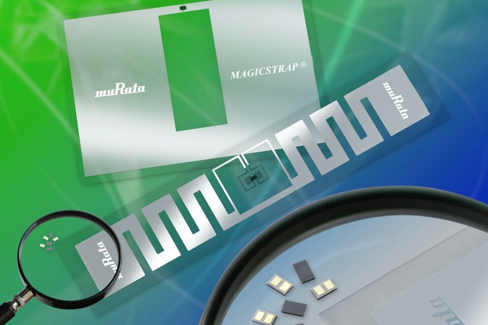 Halverer tykkelsen på RFID-tags