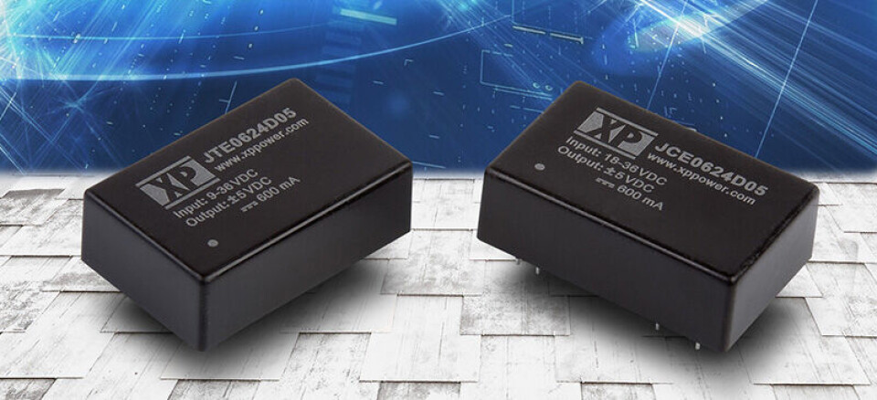 6 watt DC-DC omformere i DIP-24 pakke