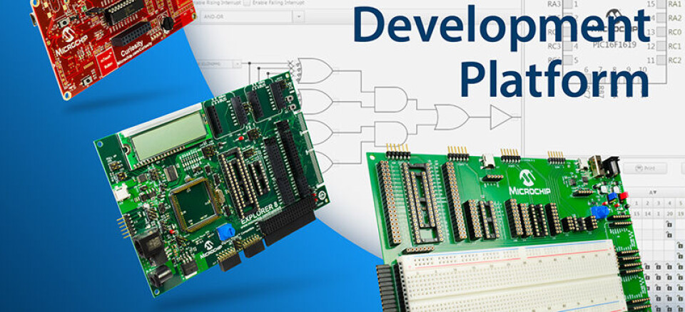 Microchip med ny utviklingsplattform