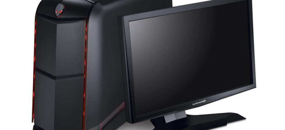 PC-salget krymper fortsatt, til tross for stadig mer avanserte og kraftige PCer, som denne spillmaskinen, Alienware Aurora, fra Dell. (foto: Dell)