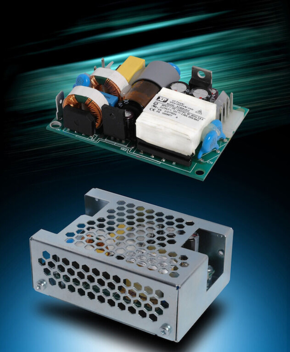 XP Power lanserer de de hevder er verdens minste 45 watt strømforsyning.
