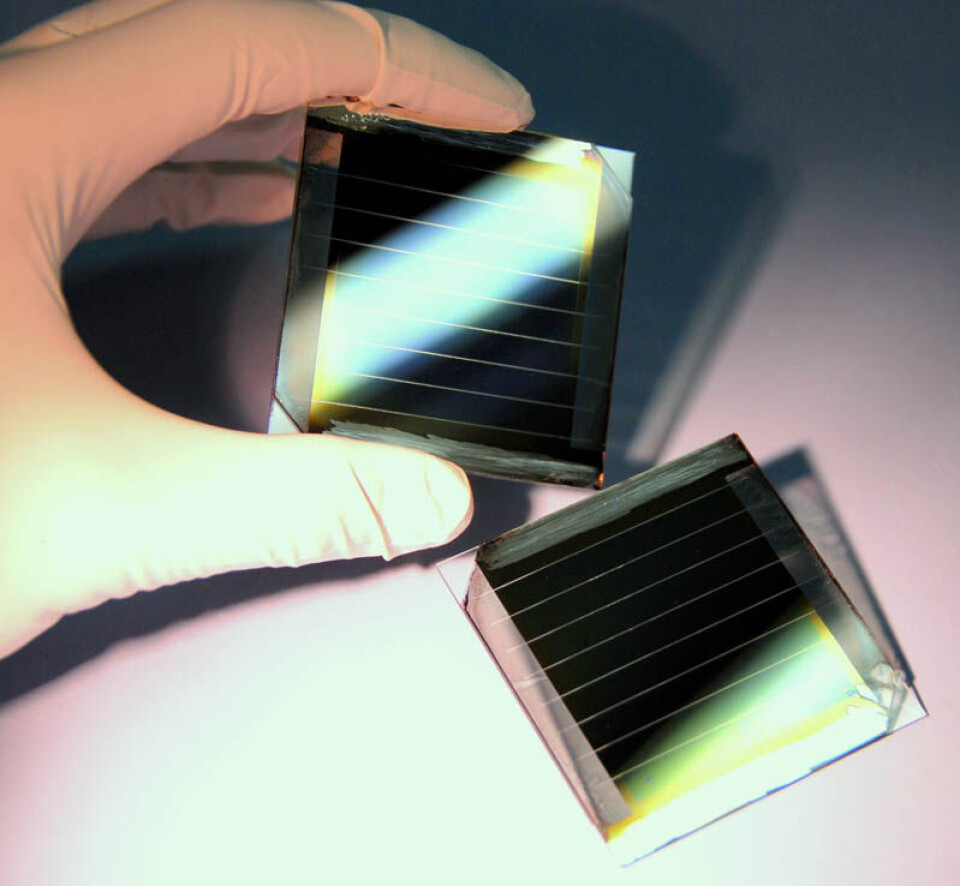 Imec og Solvay har satt effektivitetsrekord for organiske solcellemoduler.