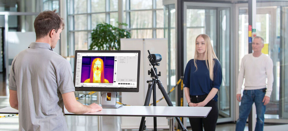 Prioriterer måling av feber