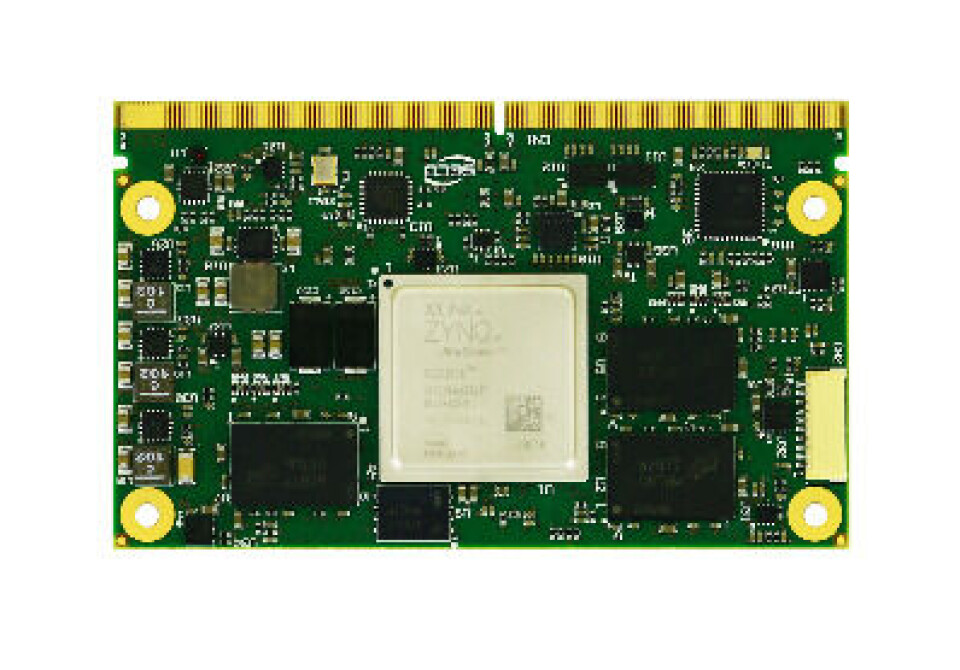 SMARC systemmodul med Zynq MPSoC